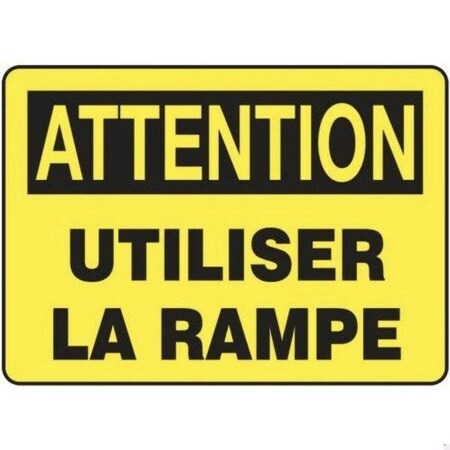Accuform OSHA CAUTION SAFETY SIGN WATCH YOUR FRMSTF632VA FRMSTF632VA